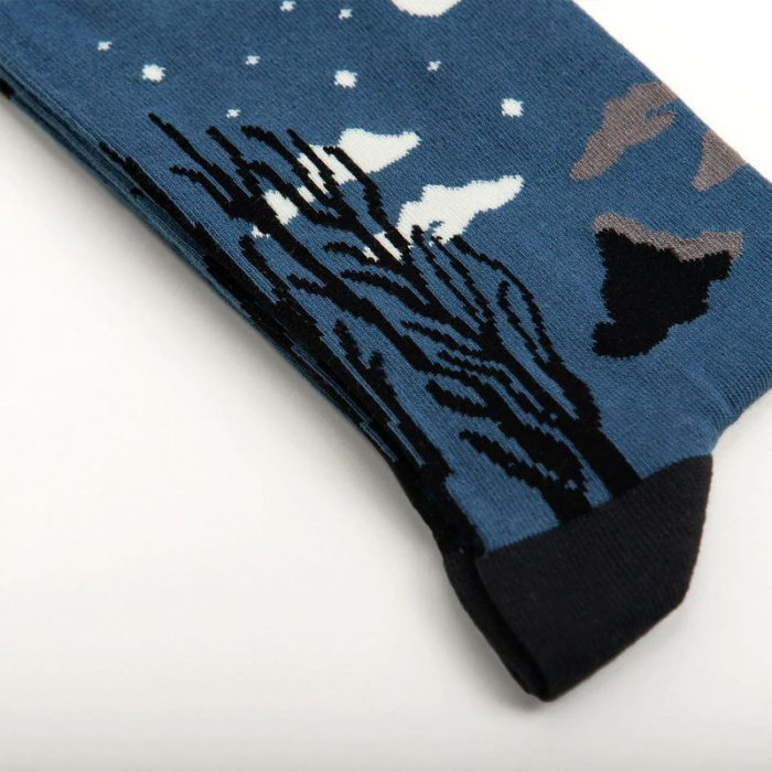 Socken Kunstwerke - Rousseau "Eine Karnevalsnacht"